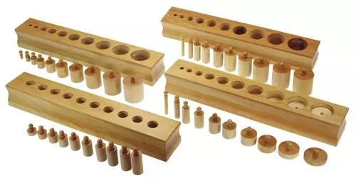 Montessori Cylinder Blocks 