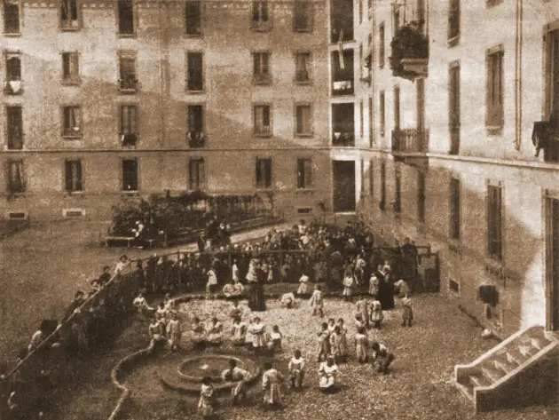 Casa dei Bambini - the first Montessori House of Children in San Lorenzo.