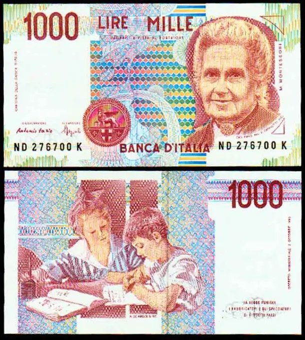 Primetime, Decline and Revival - 1000 Lire Note