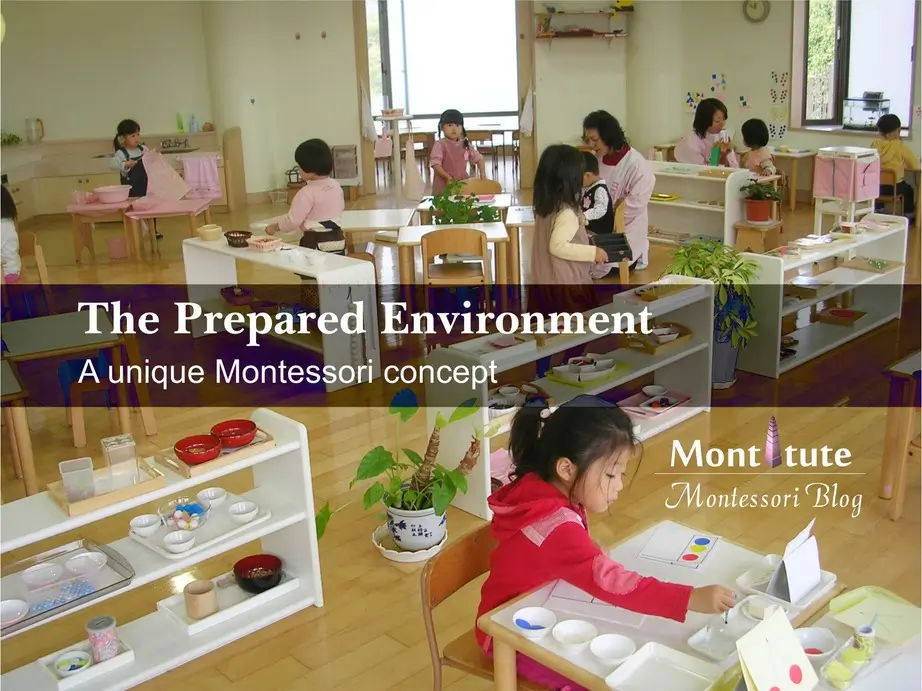 The Montessori Prepared Environment 1 The Montessori Prepared Environment in Japan